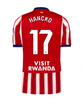 Atletico Madrid David Hancko #17 Maglia Gara Casa Repliche 2026-27 Maniche Corte Atletico Madrid David Hancko #17 Maglia Gara Casa Repliche 2026-27 Maniche Corte